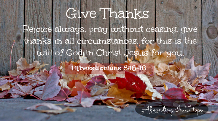 1 Thessalonians 5:16