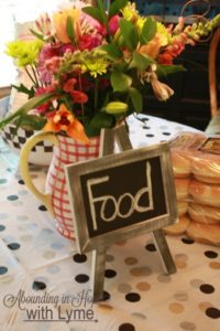 Graduation Food Table