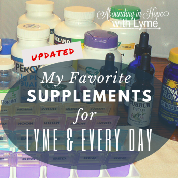 Supplements for Lyme