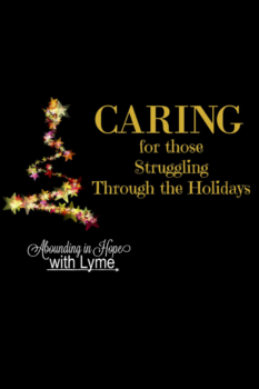 Caring for those struggling through the holidays