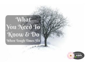 Tough Times, Lyme Disease, Ecouragement