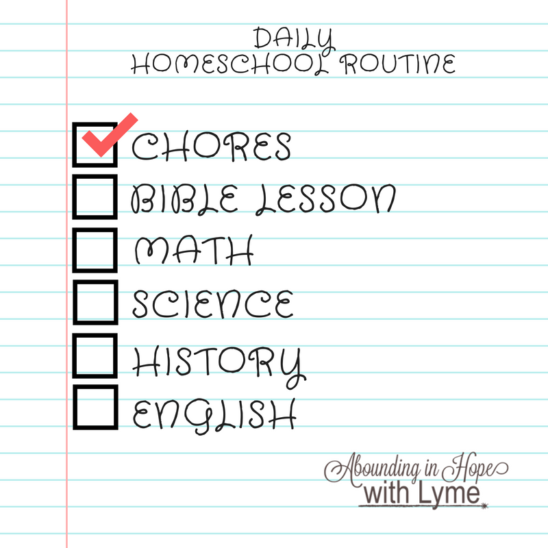 Daily Homeschool Routine