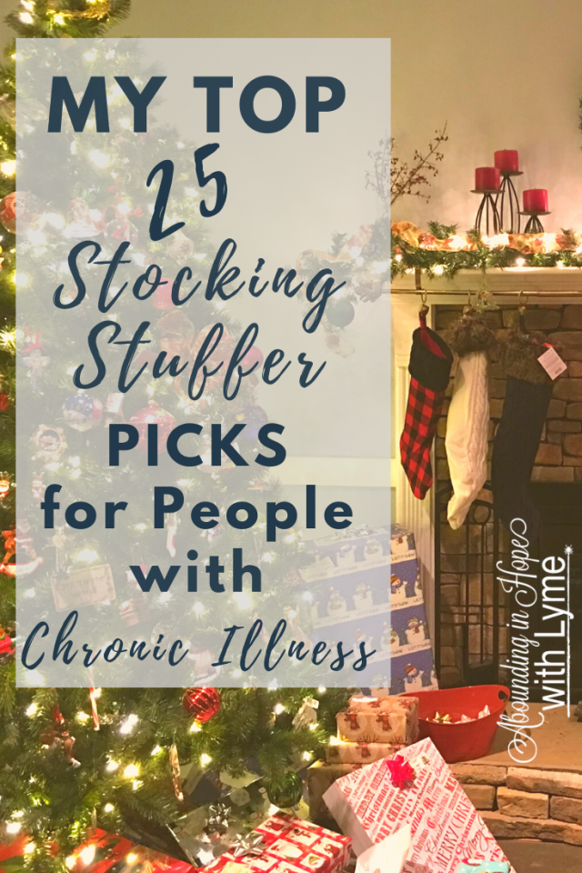 Top 25 Stocking Stuffer Picks for People with Chronic Lyme