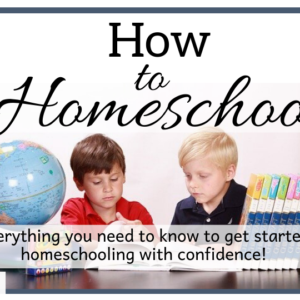 How to Homeschool Course